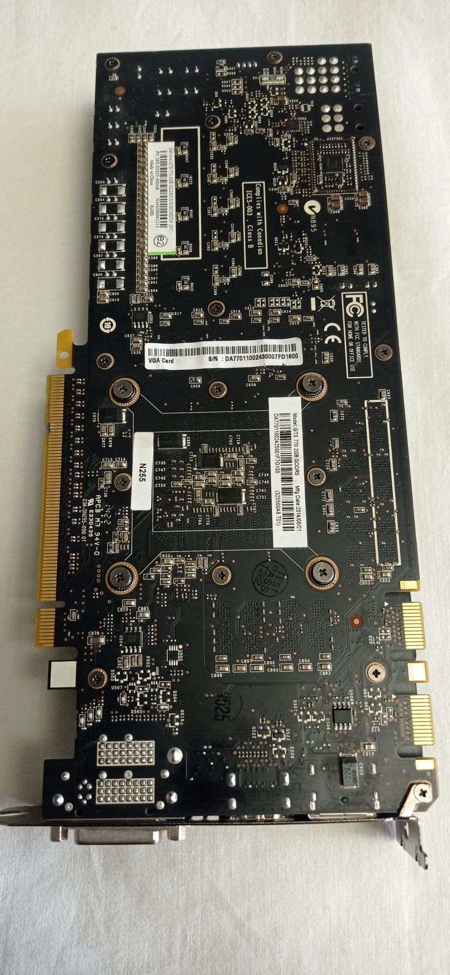 Продам видеокарту GeForce GTX 770 2GB GDDR5