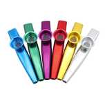 Kazoos Coloridos: Instrumento Musical Kazoo Alta Qualidade Sopro Festa