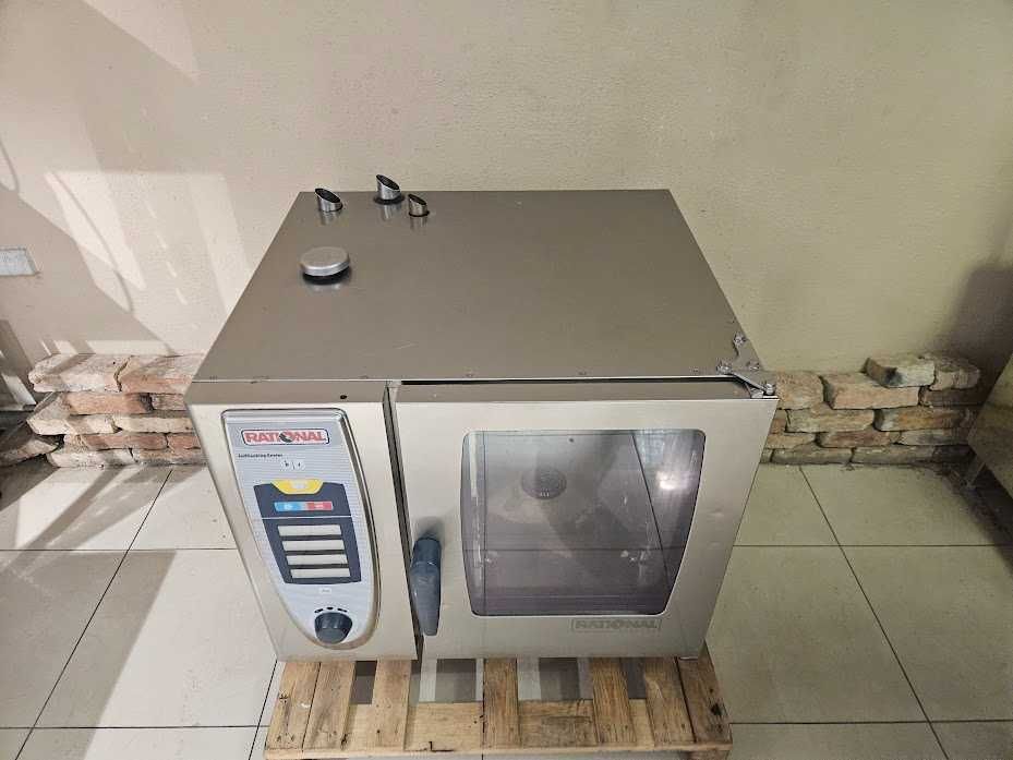 Piec konwekcyjno-parowy RATIONAL SCC 61 G – gazowy  6 x GN 1/1