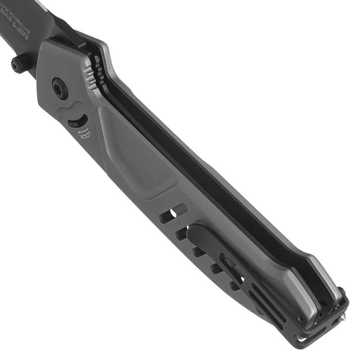 Nóż składany Extrema Ratio MF1 EVO D Tactical Grey Aluminium, Black MI