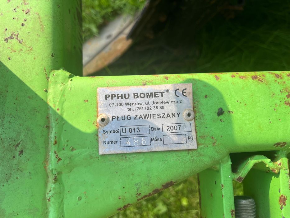 Pług 2skibowy bomet