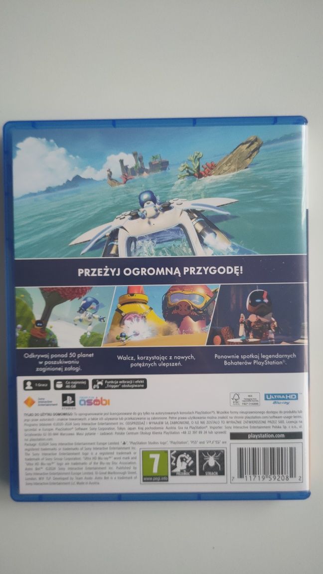 Astro Bot PlayStation 5 PS5 PL