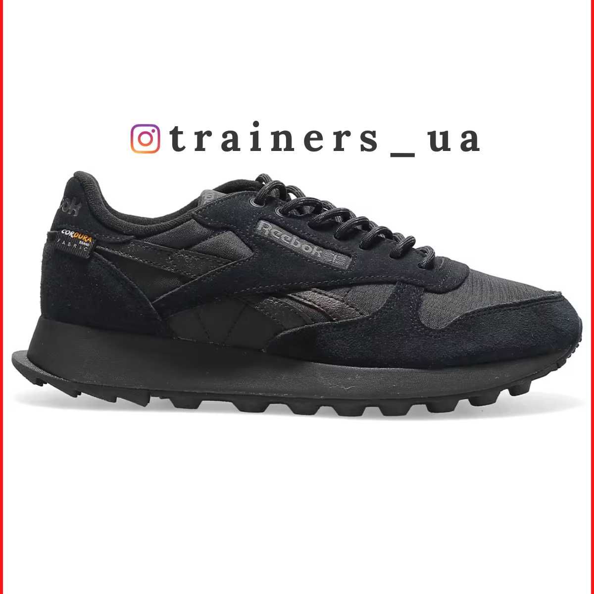 ОРИГИНАЛ‼️ Reebok Classic Leather Cordura (GY1542) кроссовки кросівки