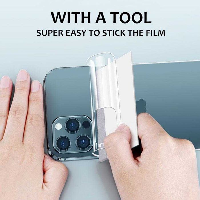 Броньована гідрогель  iPhone 17 16-13-14-15 всі моделі  2x1 Зад і бока