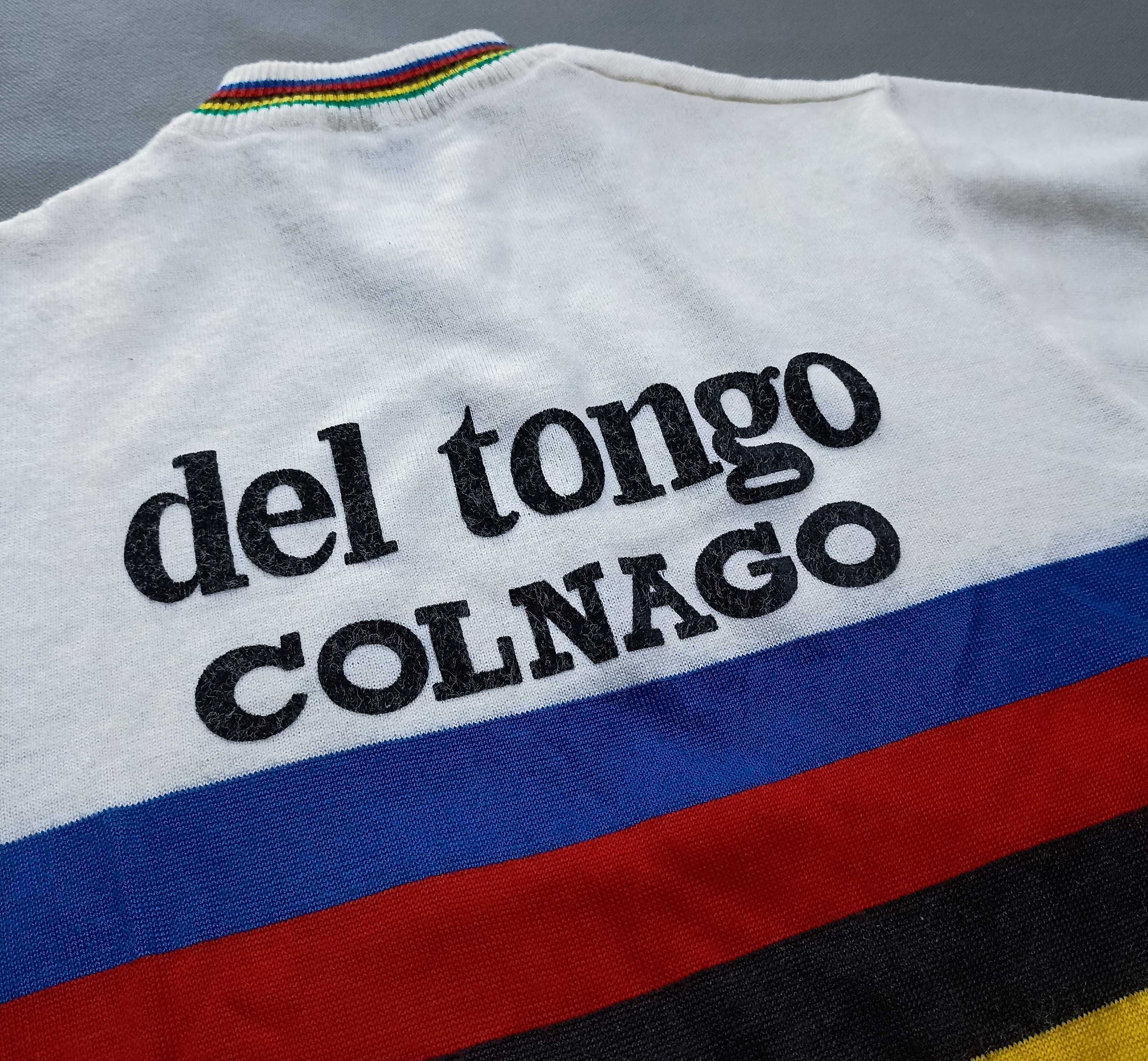 Koszulka kolekcjonerska Del Tongo Colnago Peretini 1982 vintage