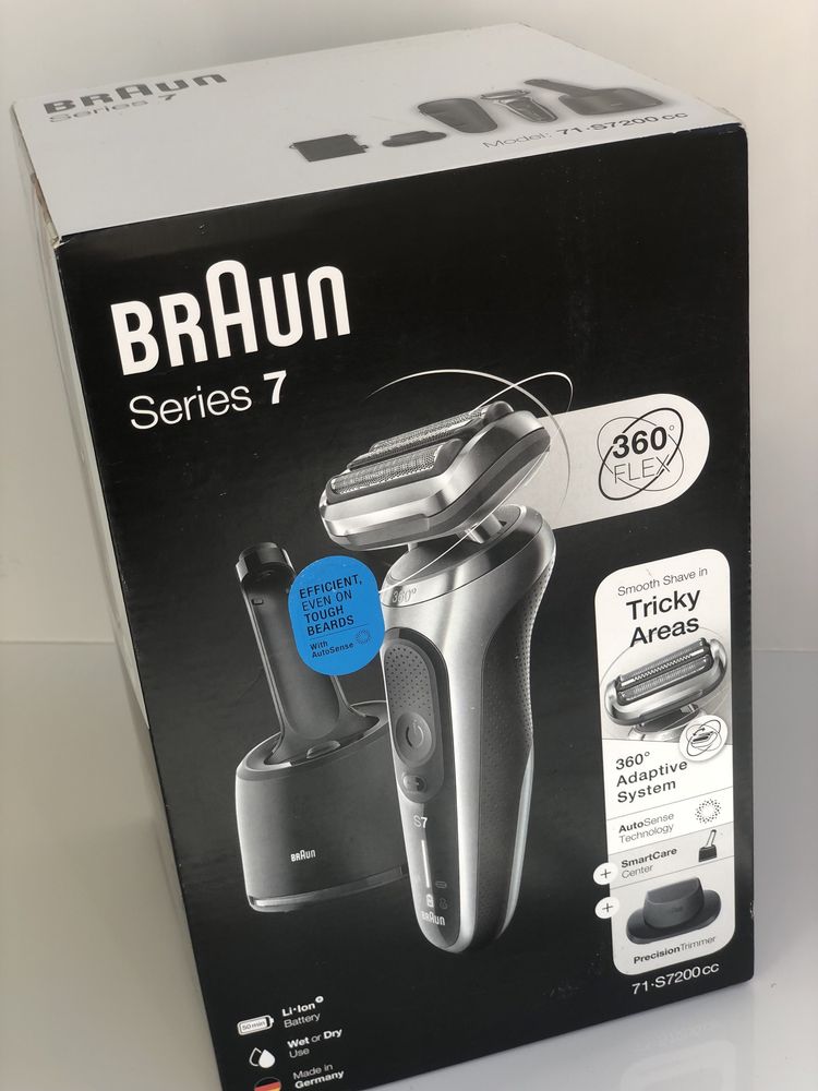 BRAUN Електрична бритва Series 7 71-S7200cc AutoSense