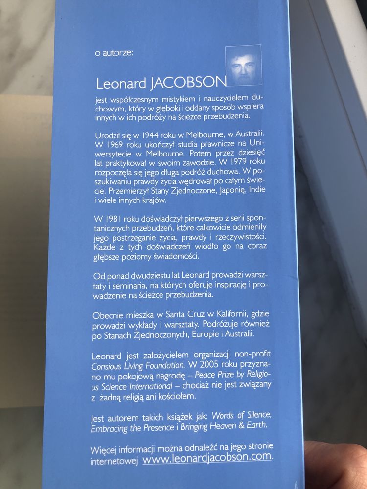 Książka Podróż do teraz Leonard Jacobson