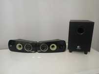 Soundbar/głośniki subwoofer Logitech Bluetooth/RCA - STAN BDB -KOMPLET