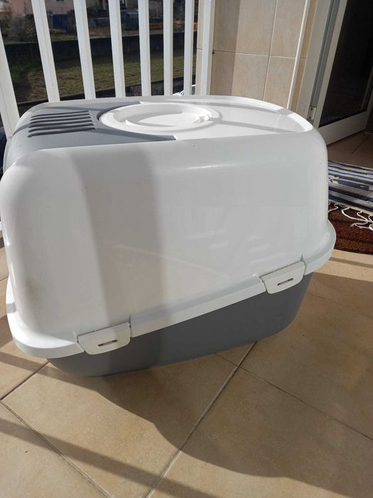 caixa areia para gato grande