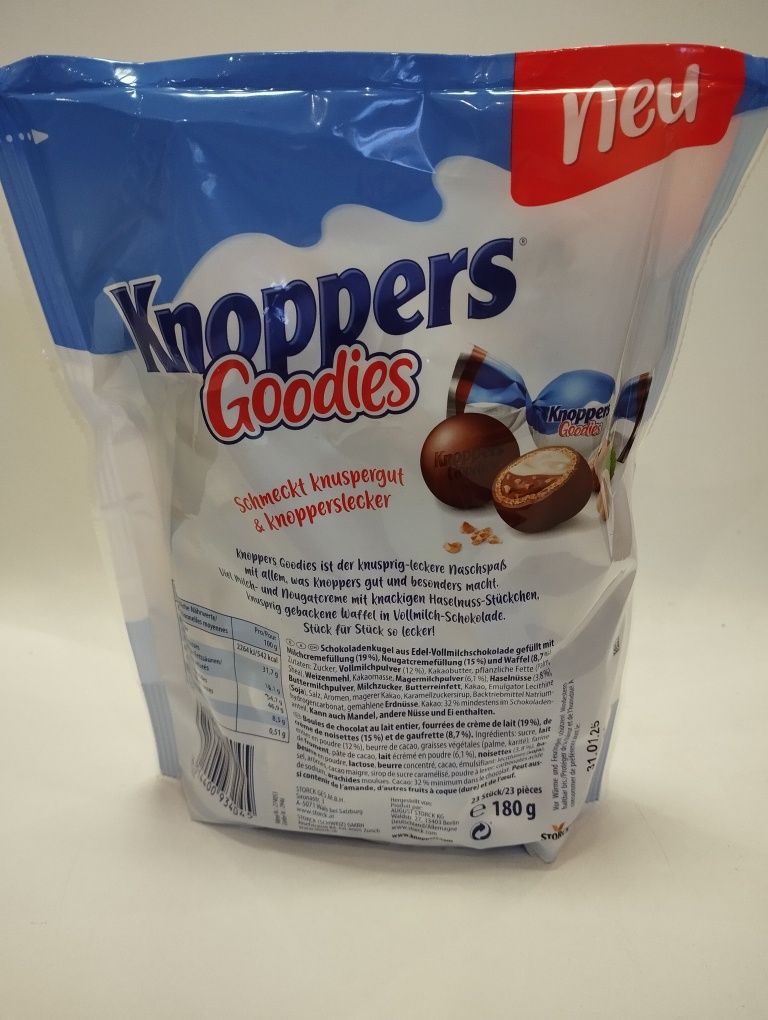 Knoppers Goodies nowość z Niemiec