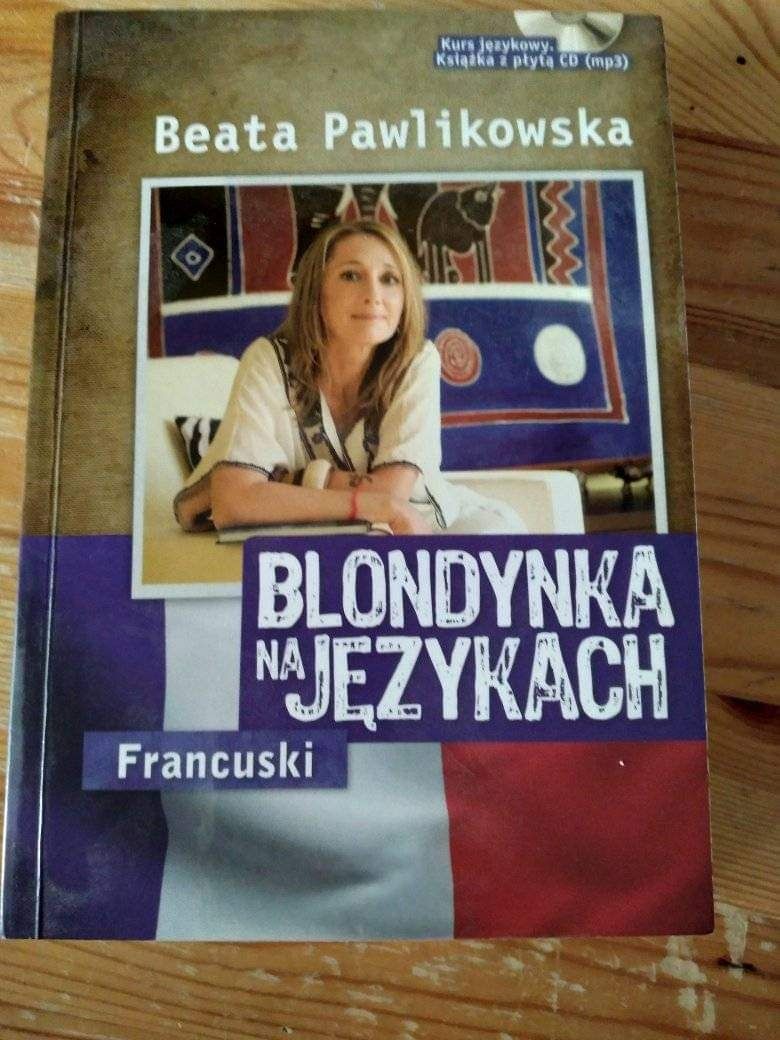Blondynka na językach - francuski kurs językowy z płytą CD