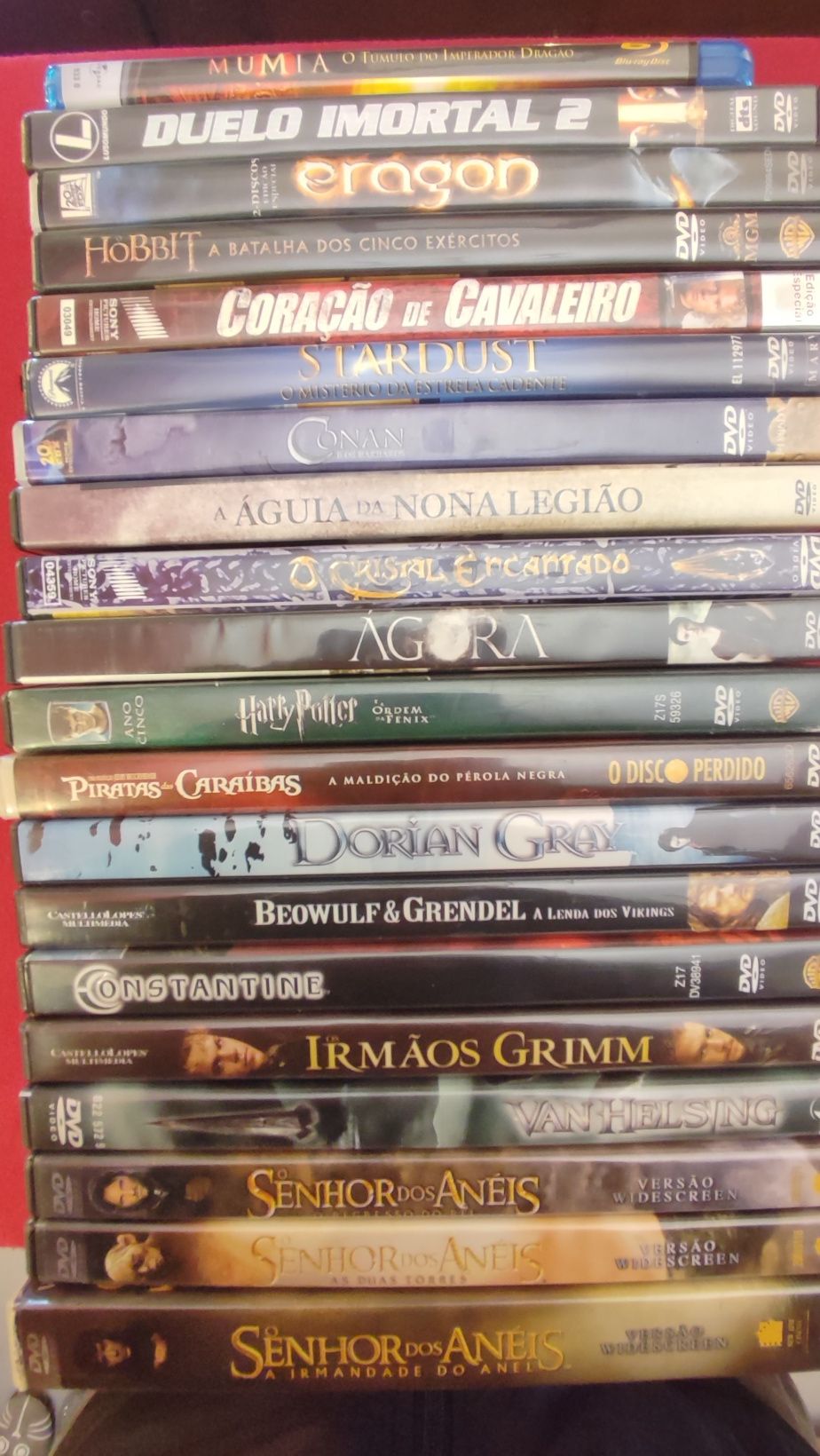 DVDs - Filmes de Fantasia e Aventura