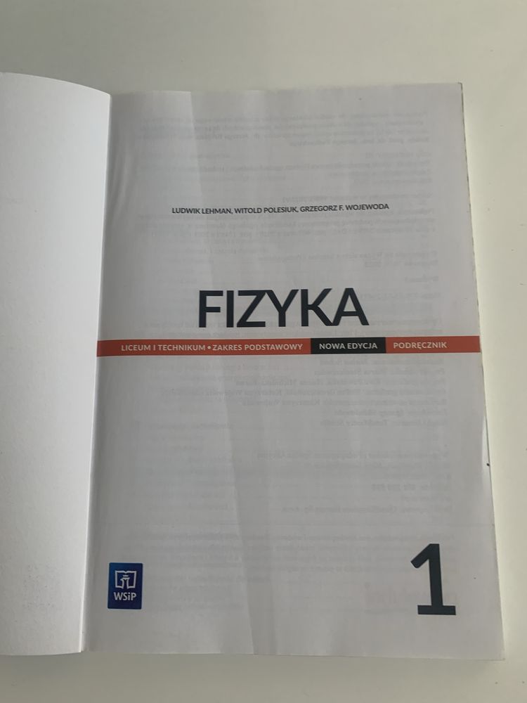 Fizyka 1 wsip podrecznik nowa edycja 2022