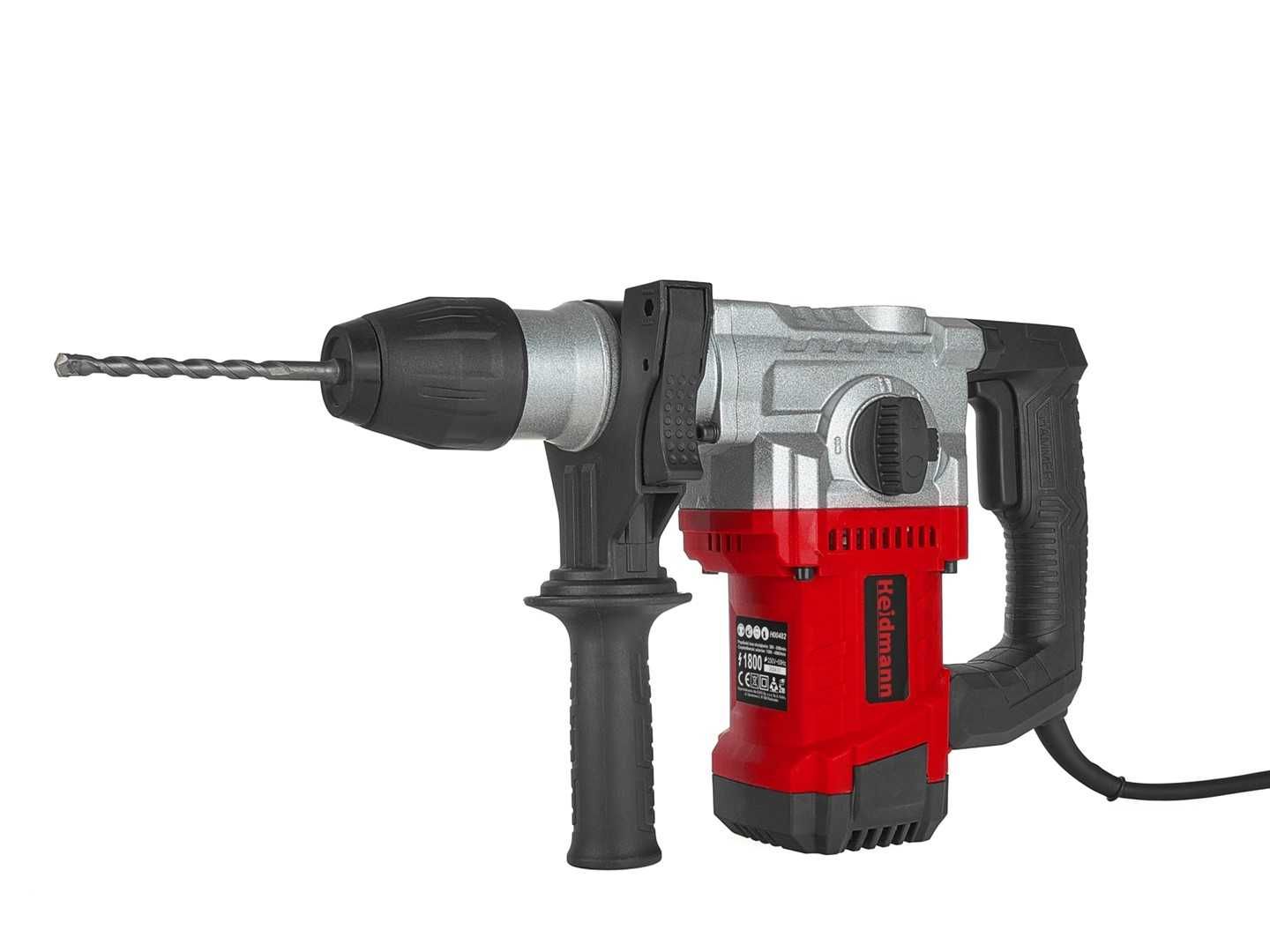 Młotowiertarka udarowa SDS+ młot udarowy 4J 1800W + walizka NOWY