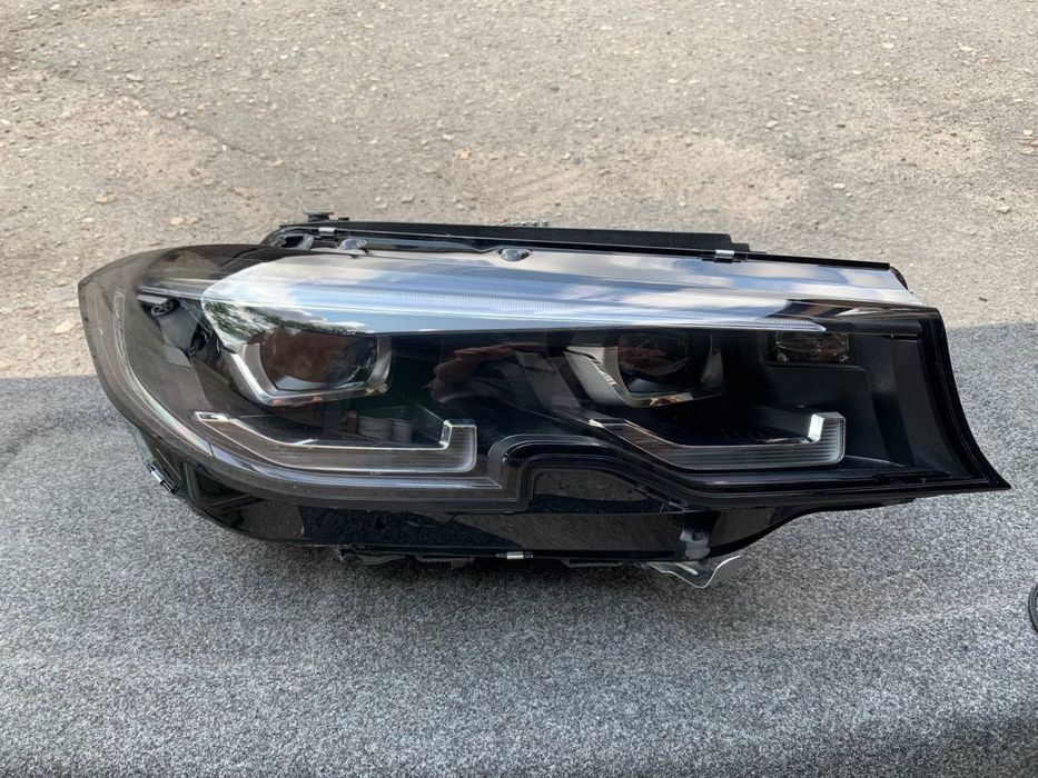 Фара bmw G20 Full Led Adaptive USA Black Line Сша фары г20 бмв
