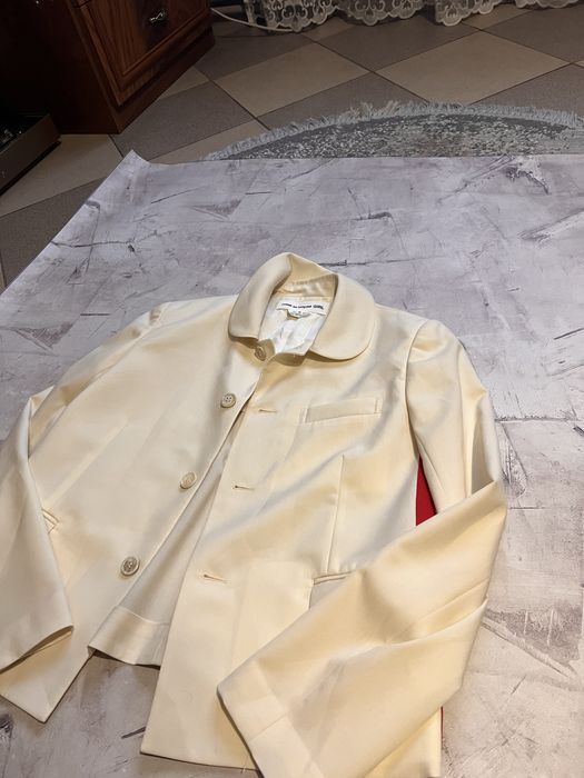 Comme des Garsons White Jacket Japan