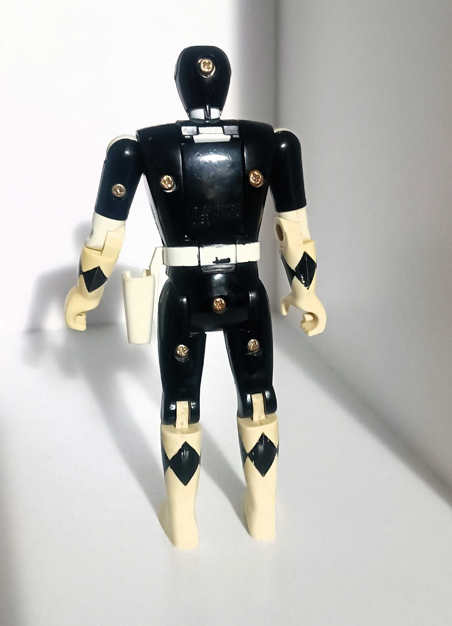 1993 Mighty Morphin Power Ranger Black Auto Flip Head