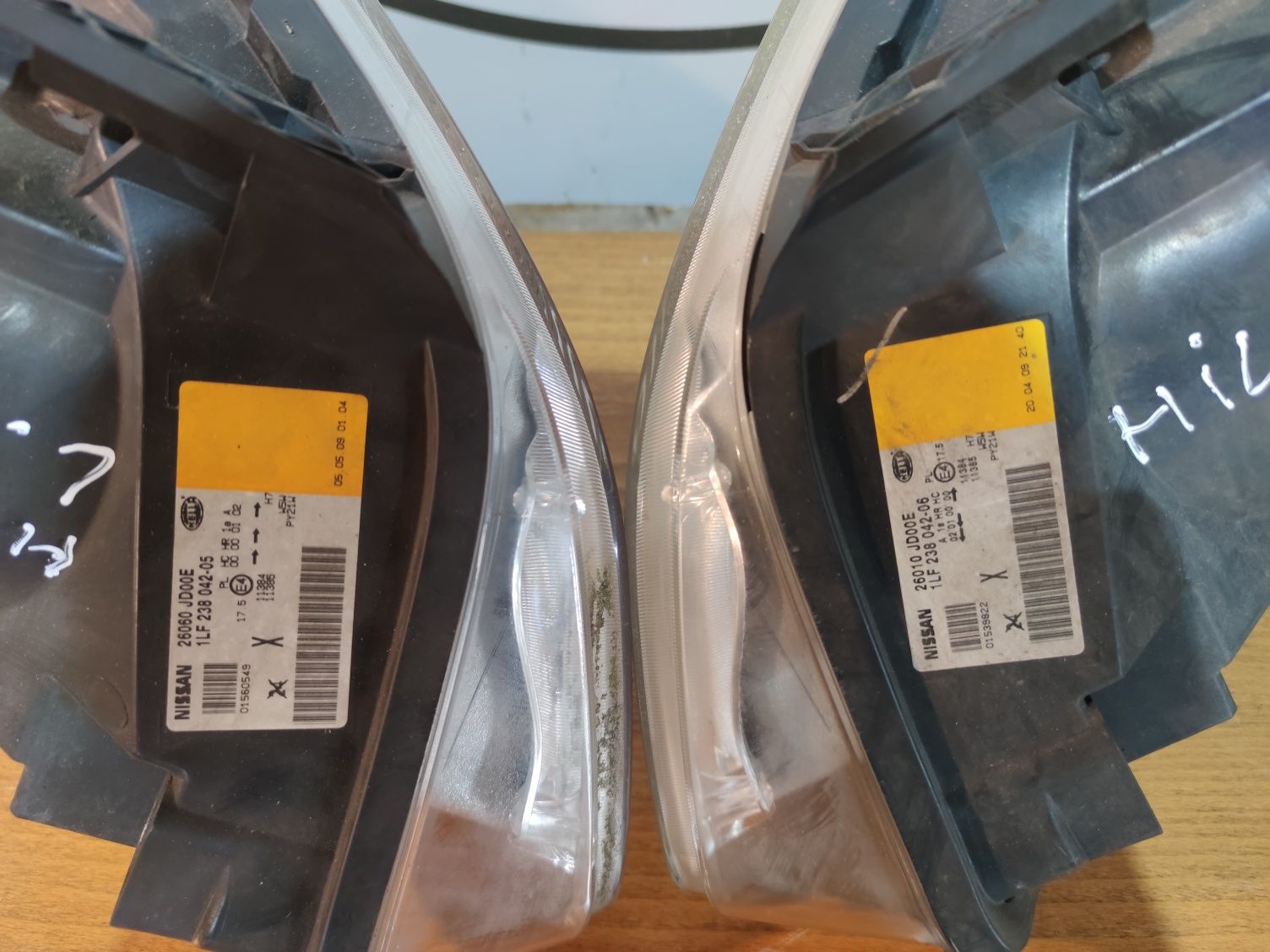 Галогенні фари NISSAN QASHQAI J10 в ідельному стані