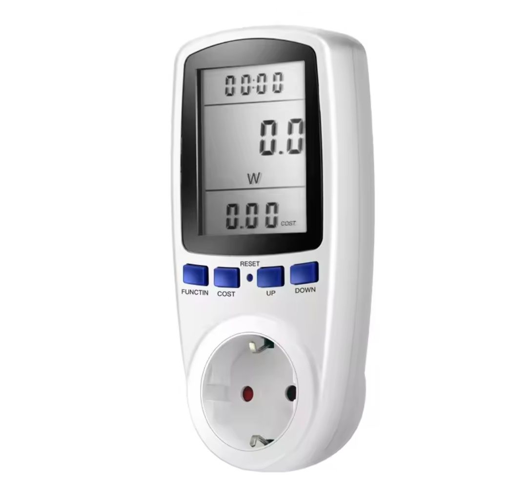 Medidor de consumos energéticos multifunções. Novo