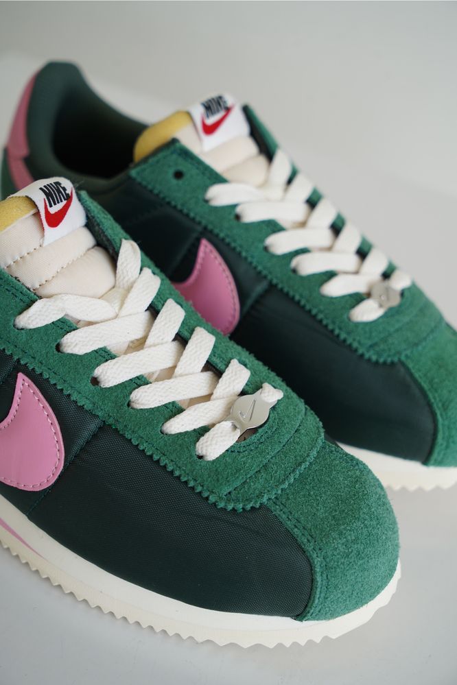 Nike Cortez Brown Cacao Wow Green Pink  Найк Кортез Женские