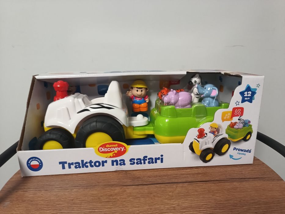 Zabawka interaktywna Traktor Safari Dumel Discovery