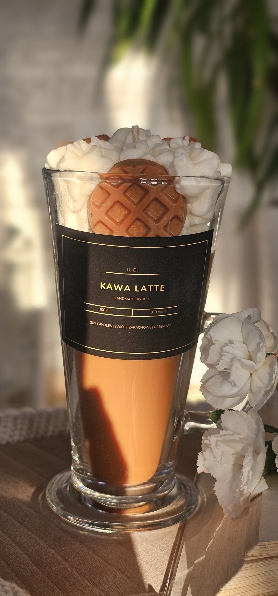 Świeca sojowa "Kawa Latte"