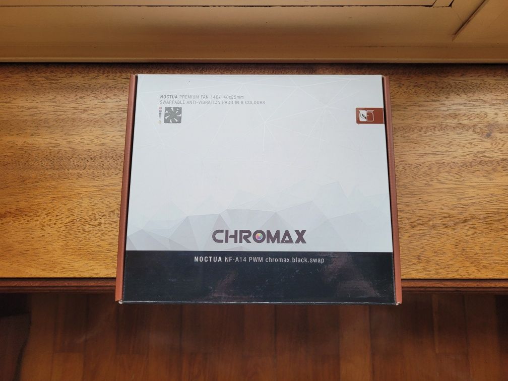Ventoinha Noctua NF-A14 PWM Chromax Black Swap 140mm