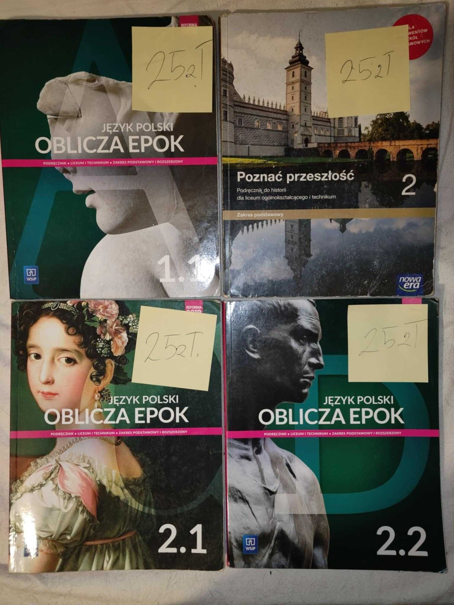 Technikum i liceum. Podręczniki i ćwiczenia z klas 1 , 2 i 3