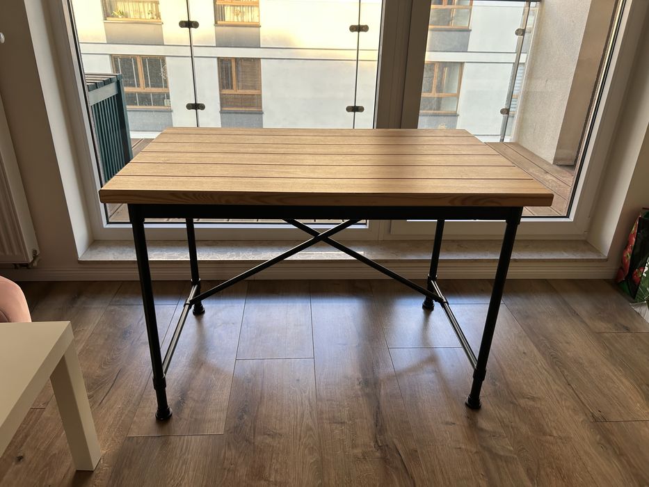 Biurko sosnowe Ikea Kullaberg 110x70