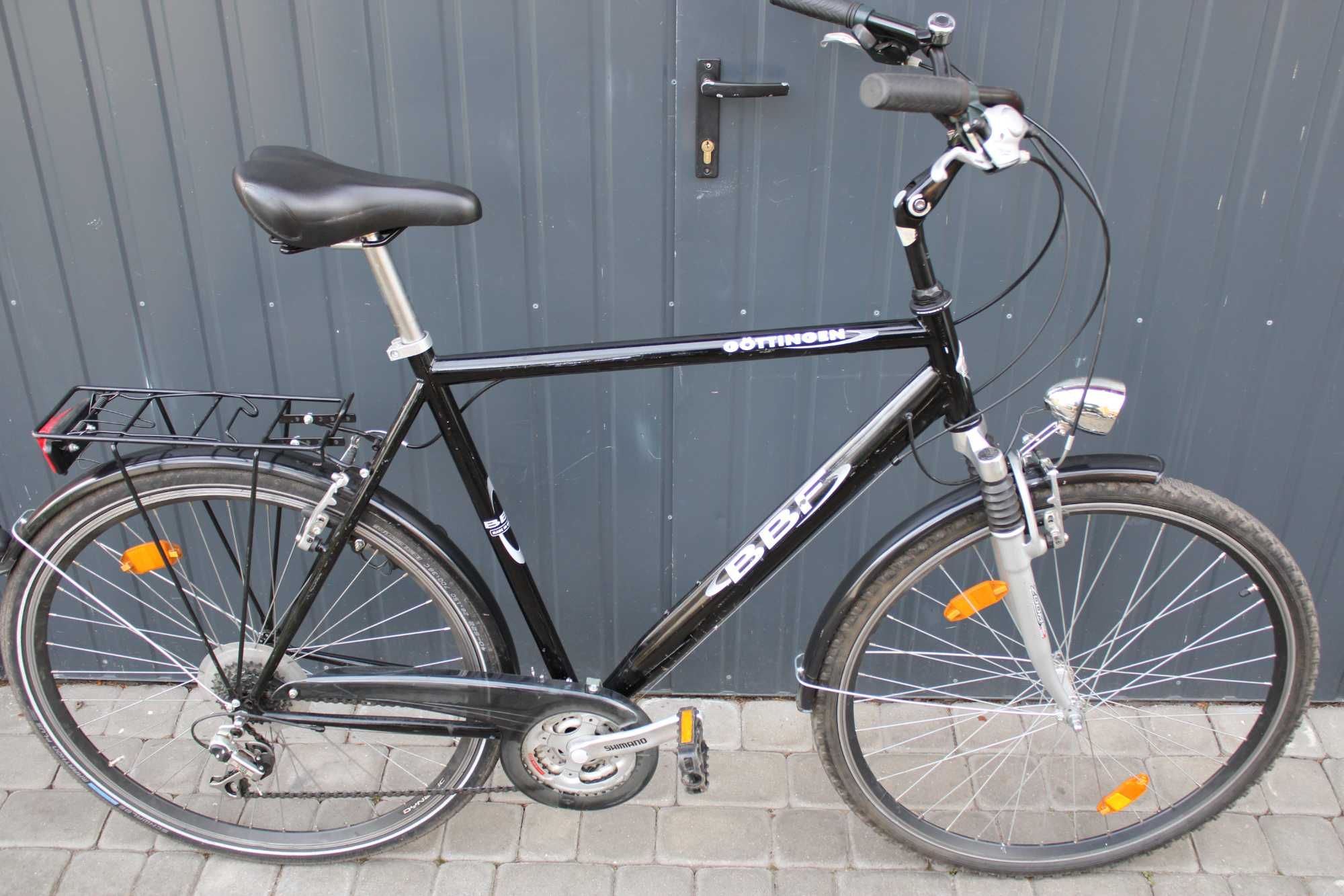 Duży rower BBF Gottingen 28" rama 61 cm Shimano amortyzator ZOOM