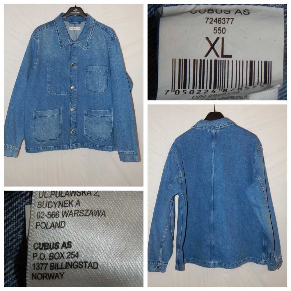 Джинсовая куртка в стиле WorkWear CUBUS AS (Норвегия)