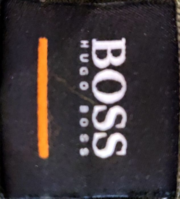 Polo verde caqui Hugo Boss