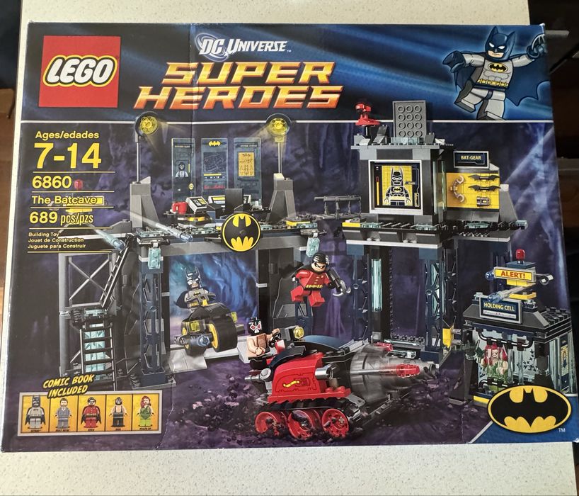 Lego batman batcave 6860
