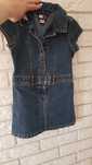 Tommy hilfiger  Sukienka dziecięca jeans 92 110