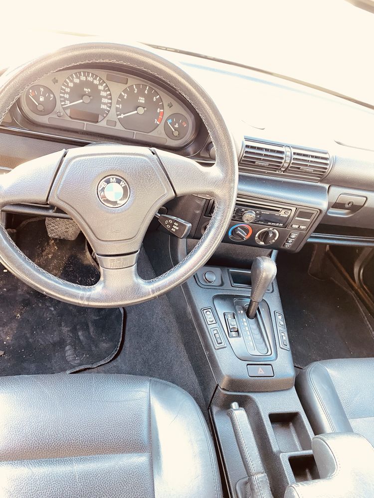 bmw e36 compact 1,6 AUTKOMAT skóra tempomat przeb 187 tyś zadbany