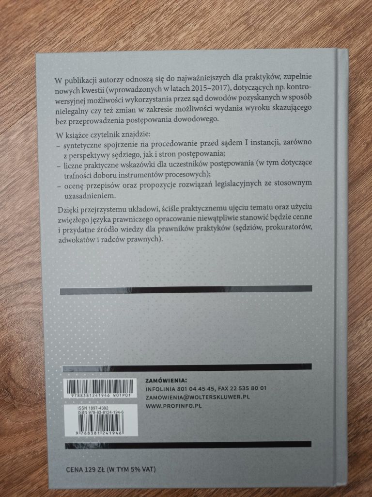 Postępowanie przede sądem I instancji w znowelizowanym procesie karnym