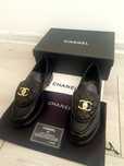 Mokasyny loafersy chanel