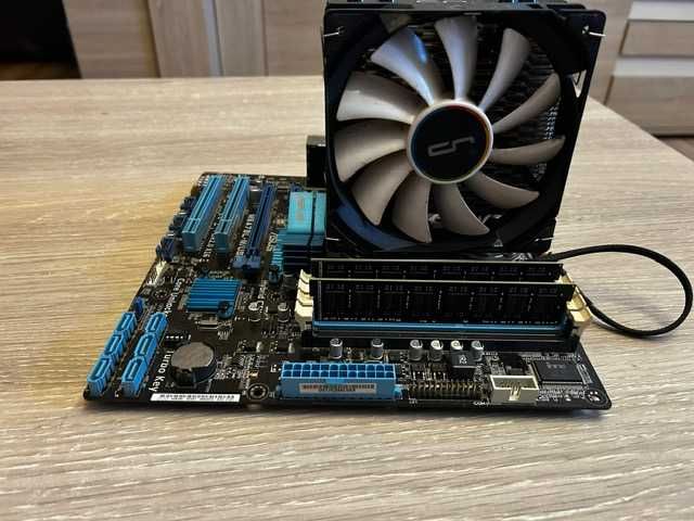 ASUS M5A78L-M/USB3 + PROCEK AMD FX8350 + ram ddr3 16gb/1600mhz