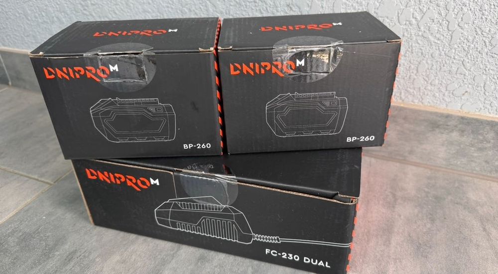 Акці! нове! Зарядний пристрій+батареї Дніпро-М, Dnipro-M
