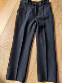 Elegancki zestaw spodnie i kamizelka, r.128, na szczupłego