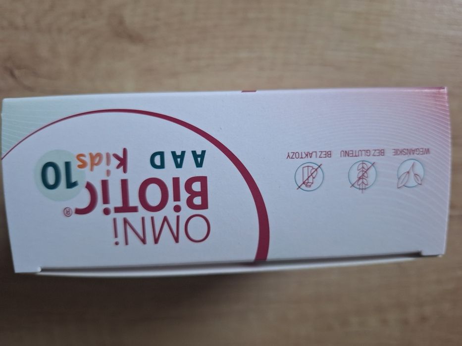 Nowe Omni Biotic 10 AAD Kids probiotyk dla niemowląt i dzieci 20 sasz.