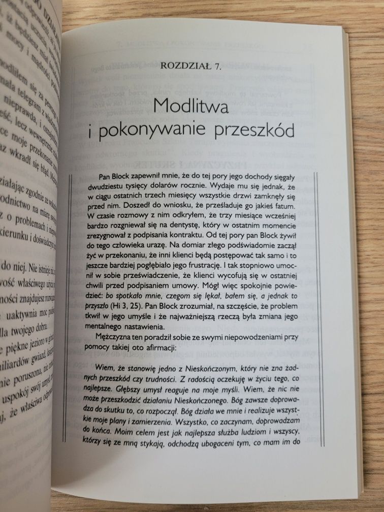 Joseph Murphy Terapia modlitwą. Potęga podświadomości.