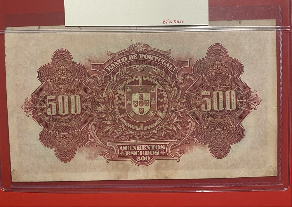 Nota 500$00 Ch.2 - 17 Novembro 1922