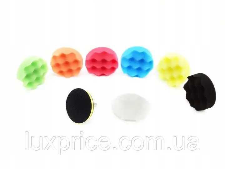 Набір для полірування 80мм 9 шт Geko G00882