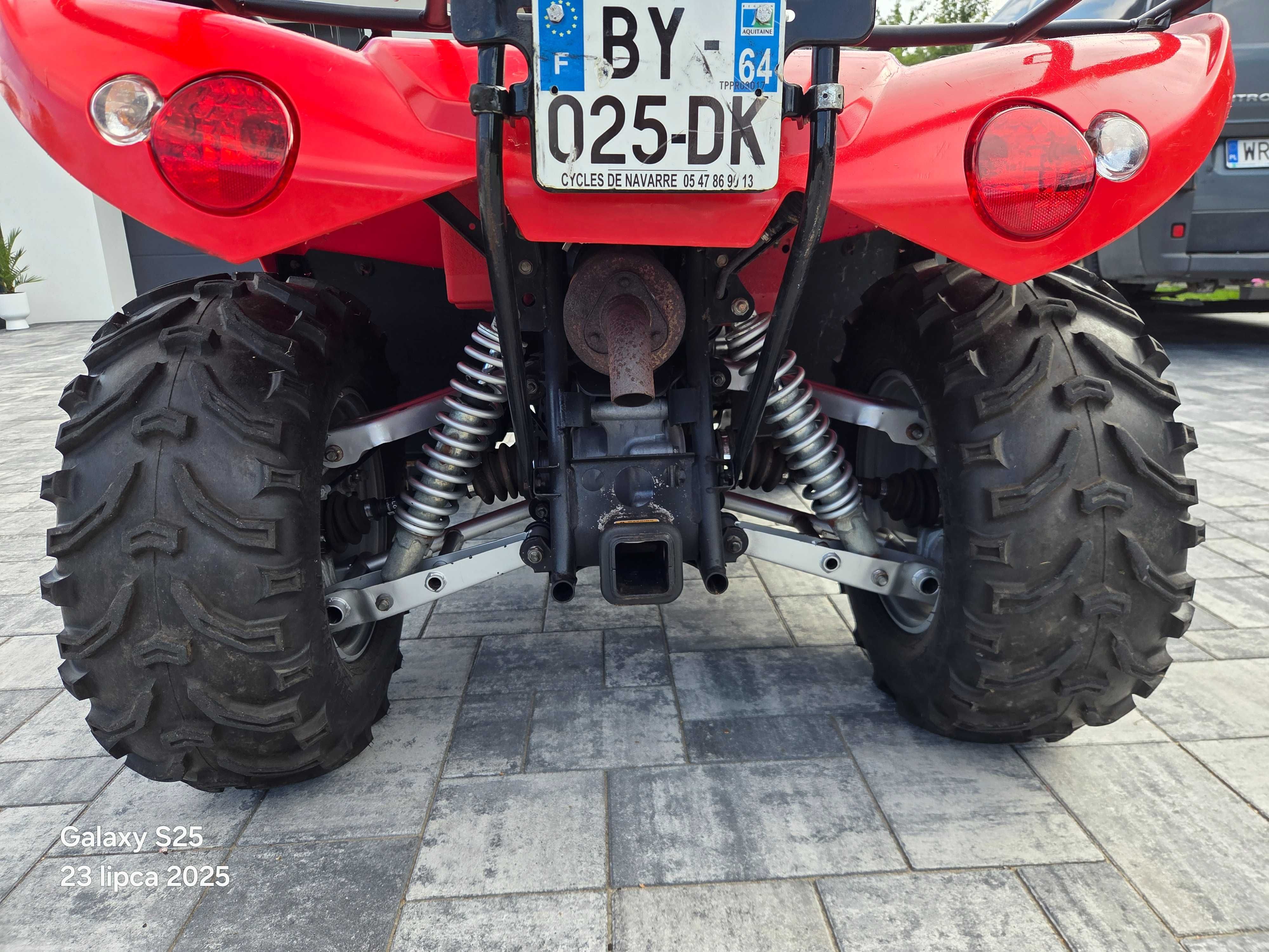 Quad Arctic cat 400 2x4 2012 l7e Francja nowy aku suzuki kymco