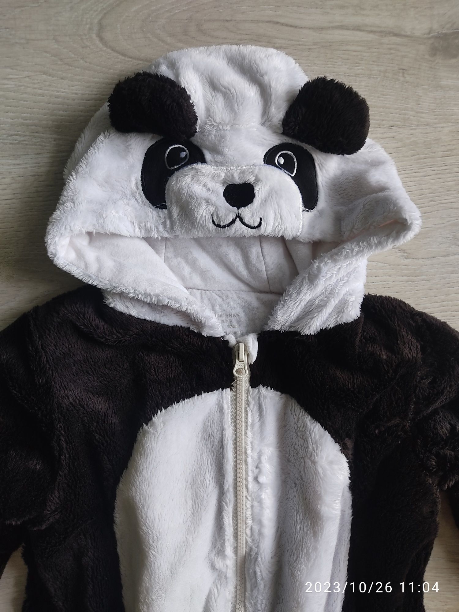 Kombinezon zimowy panda r. 68 Primark