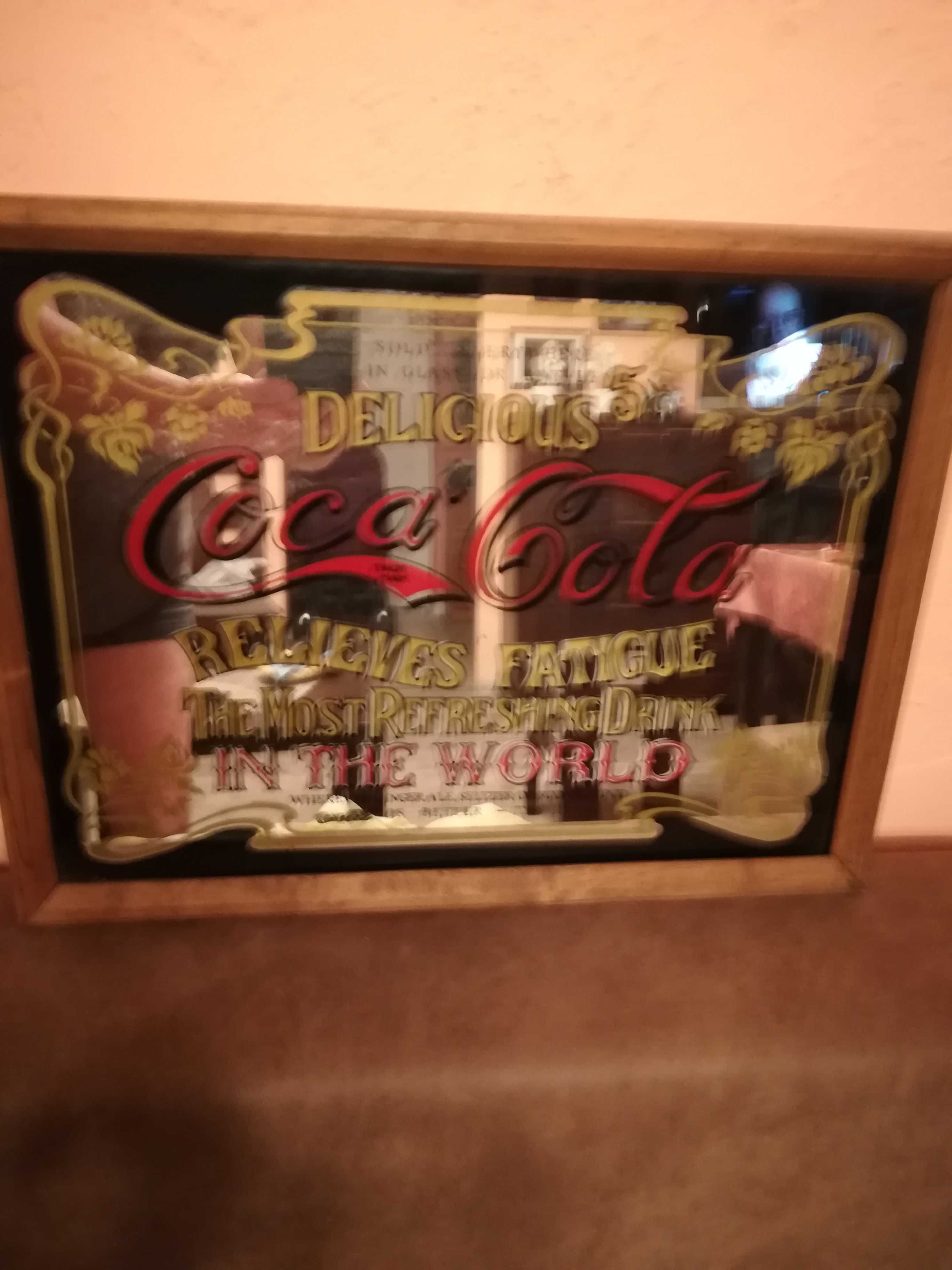 Reklama lustrzana Coca Cola