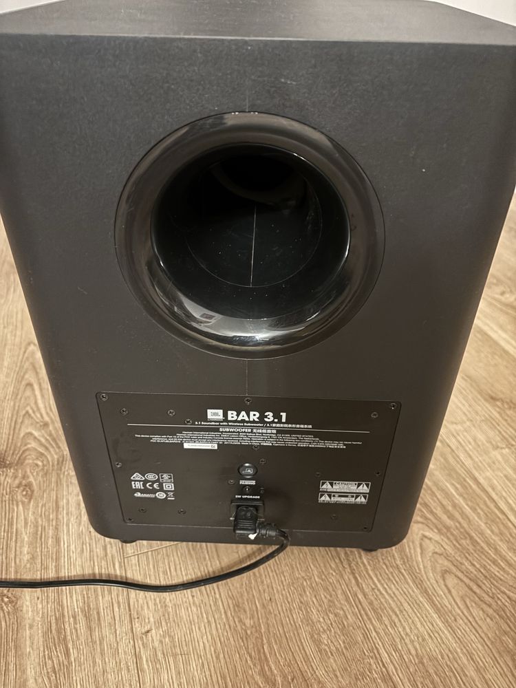 Soundbar + subwoofer JLB 3.1 (z pilotem i kablami)