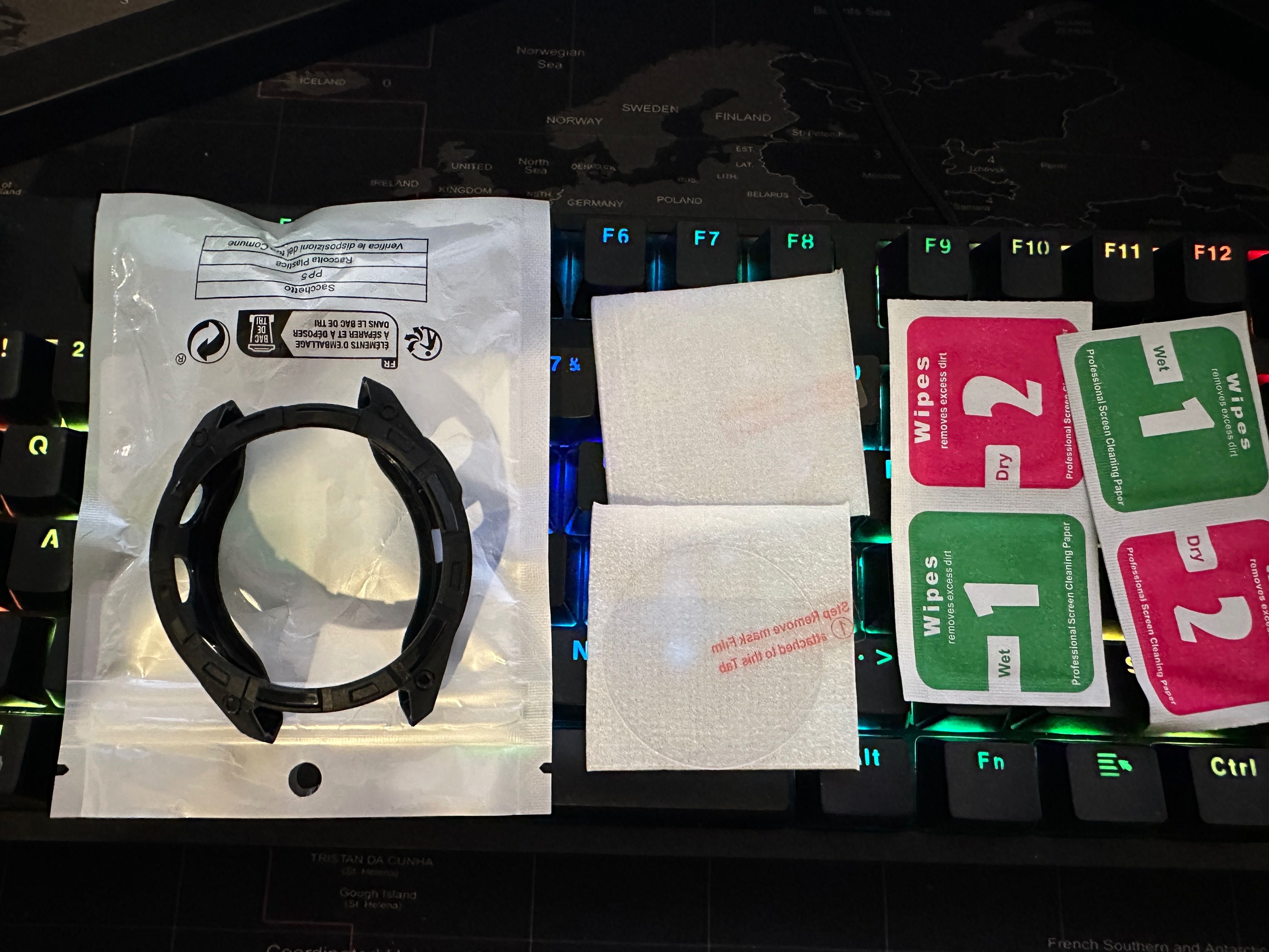 Etui silikonowe, Case + 2 x szkło 9H do Garmin Fenix 8 51mm - Nowe