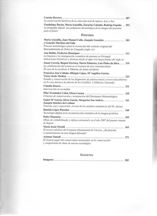 Livro "La Restauración en el Siglo XXI", IV Congreso ... IIC